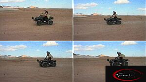 fucking her bent over on motorbike in sinai desert turns me on