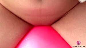 Riko Aiba Exclaims, 'Feel My Big Tits in Swimsuit Fetish!'