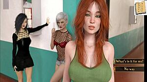 Blonde Chick Explores Big Ass Adventures in Being a DIK Game