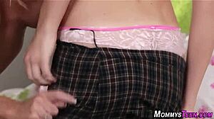 In this story, a teen girl licks a milf's pussy for the first time