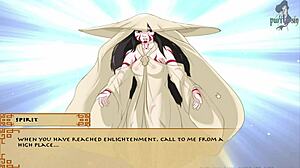 Avatar Trainer Unleashes Bisexual Tongue Play on Big Tits