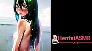 Froggy Anime Sluts In Bikinis Masturbating Around!