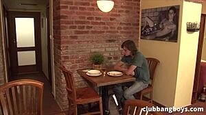 I watch two young 18+ super hot twinks in hardcore bareback fun