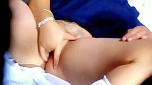 watching young latinas after school through the window