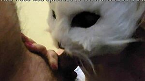 Wife sucks my dick intensely until i cum in her mouth.