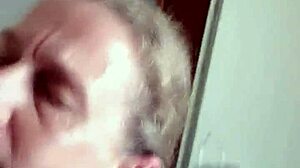 Milf Shares Spit And Cum On Her Tits