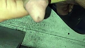 Setting the mood for intense solo masturbation with handjob and cum