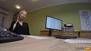 Hey, can this real estate agent get banged for a loan at Loan4k?