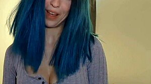 Step-sister finds me in the closet and we fuck in various positions.