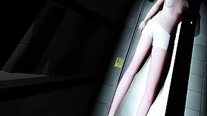 Let's Play Pathologist with Big Tits and Shaved Pussy Demo