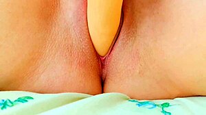 little cutie intensely fucks her tight pussy with a big rubber cock till orgasm