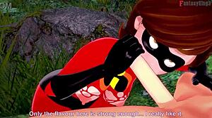 elastigirl on a forest mission in the incredibles full movie with sheer fantasy