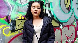 German scout - tiny 18+ brown pawg girl dilara baby fucked rough at the first date