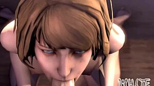 Max from Life Is Strange Joins Hot 3D Cartoon 3some
