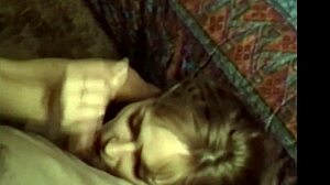 Pussy EATEN Amateur Sucks Ed Powers in Retro Scene