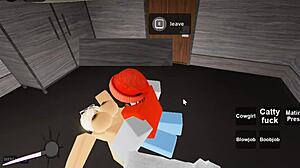 Banged roblox whore on the floor 😏