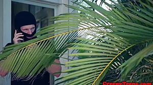 Teen Girl Next Door Gets Rough Oral And Rimjob From Neighbor