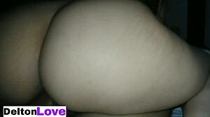 mi vecina says, cojame ahora bent over.