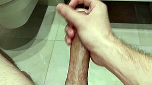 Young Amateur's Intense Solo Masturbation Leading To Huge Cumshot