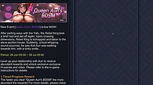 ep1 auris teases dick with foot in king of kinks