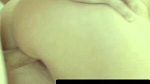 Nerdy teen jizzes all over milf piano teacher Bunny Madison's perfect big tits in lingerie