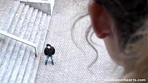 Candice Jumps Rope And Gets Cock