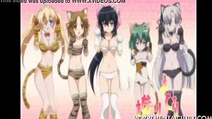 Hentai Sexy Anime Girls Engage In Nude Ecchi Activities