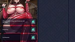 ep1 auris teases dick with foot in king of kinks