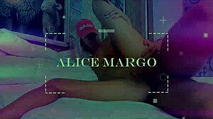 Blonde Amateur Rides Big Dildo in Shower, Reaching Orgasm