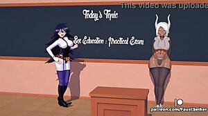 mirko futanari compilation in 3d anime hentai scenes