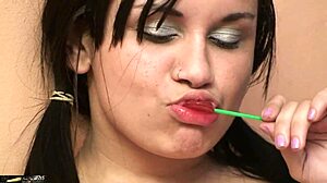 celina salles and the old man in complete scene on red