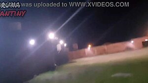 bruna giving in the club parking lot