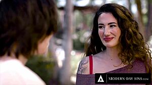 Modern-Day Sins - Casey Calvert and Arabelle Raphael Crave Threesome