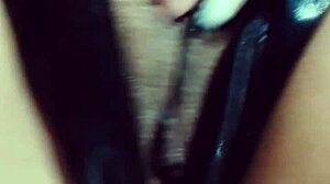 Latina Punk In Lingerie Gets Ass Licked And Fucked On Video Call