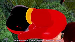 elastigirl on a forest mission in the incredibles full movie with sheer fantasy