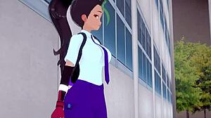 Nemona, Nemo, Iono, Nanjamo in Intense Pokémon Hentai Sex!