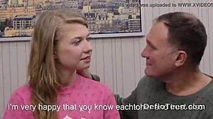 Sweet Virgin Gwyneth Petrova Surrenders Her Innocence to an Older Guy in Hardcore Action