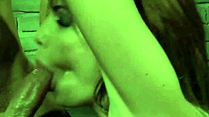 Gorgeous beauty endures huge bound orgasms