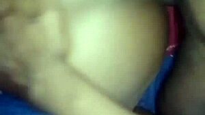 horny young babe gets anal blowjob and assfucking outdoor