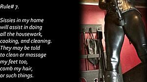 Learn House Rules For Sissies In Training With Anal And Small Cocks