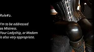 Learn House Rules For Sissies In Training With Anal And Small Cocks