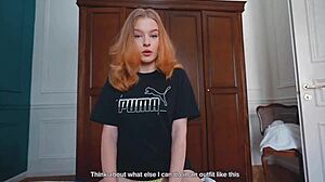 master teaches teen 18+ student