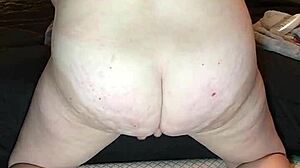 milf wife masturbates with vibrator in bedroom