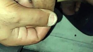 Setting the mood for intense solo masturbation with handjob and cum