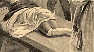 Vintage erotic drawings with sensual retro charm