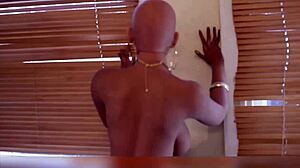 No hair but thick delicious booty and wide hips for horny fucking