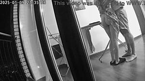 Real cheating wife fucks with a friend while husband is at work