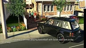 I can't believe my wife and stepmother are in this hentai cartoon together, it's so hot.