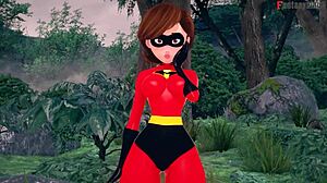 elastigirl on a forest mission in the incredibles full movie with sheer fantasy