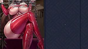 ep1 auris teases dick with foot in king of kinks